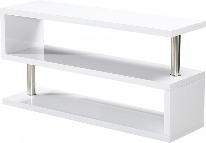 Charisma TV Stand in White Gloss - Click Image to Close